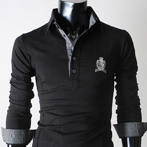 Camiseta social - KA61-BLACK - preta